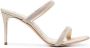 Casadei 85mm crystal-embellished strappy sandals Gold - Thumbnail 1