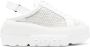 Casadei 85mm woven platform sneakers White - Thumbnail 1