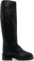 Casadei Andrea 55mm leather boots Black - Thumbnail 1