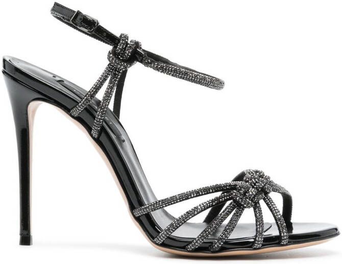 Casadei ankle-strap stiletto sandals Black