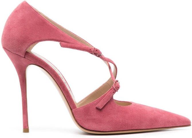 Casadei Anna 105mm heeled pumps Pink
