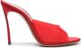 Casadei Blade 100mm mules Red - Thumbnail 1