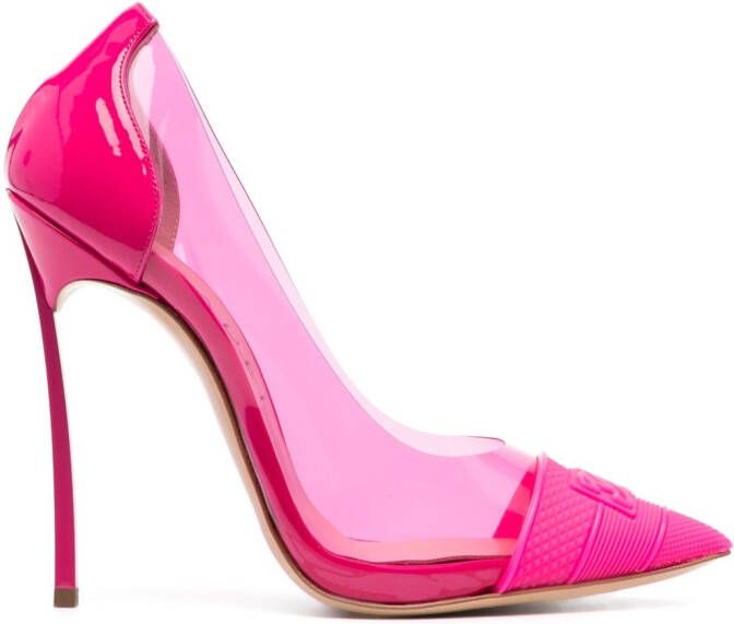 Casadei Blade 115mm pointed-toe pumps Pink