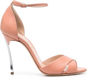 Casadei Blade 115mm sandals Pink