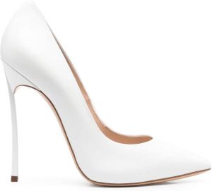 Casadei Blade 120mm heel pumps White
