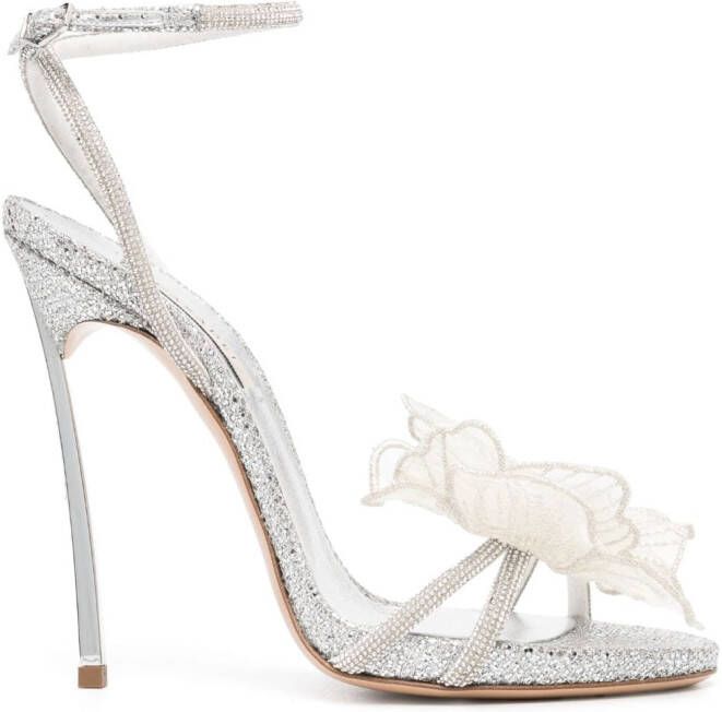 Casadei Blade Belle Epoque 120mm pumps Silver