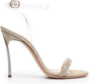 Casadei Blade Hollywood 100mm sandals Purple