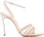 Casadei Blade Limelight 100mm leather sandals Pink - Thumbnail 1