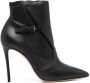 Casadei buckled leather boots Black - Thumbnail 1