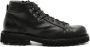 Casadei Cervo lace-up leather boots Black - Thumbnail 1