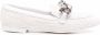 Casadei chain-link woven loafers White - Thumbnail 1