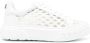 Casadei cut-out low-top leather sneakers White - Thumbnail 1