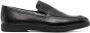 Casadei debossed-logo leather loafers Black - Thumbnail 1