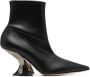 Casadei Elodie 90mm ankle boots Black - Thumbnail 1