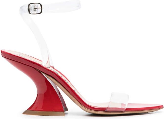 Casadei Elodie Tiffany 90mm strappy sandals Red