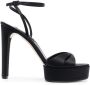 Casadei Flora 130mm sandals Black - Thumbnail 1