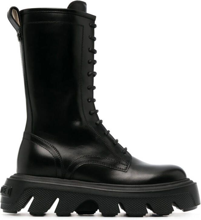 Casadei Generation C biker boots Black
