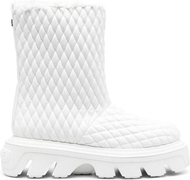 Casadei Generation C Dome boots White