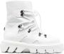 Casadei Generation C leather boots White - Thumbnail 1