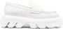 Casadei Generation C leather loafers White - Thumbnail 1