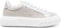 Casadei holographic interwoven sneakers Silver - Thumbnail 1