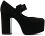 Casadei Isa 111mm leather Mary Jane pumps Black - Thumbnail 1