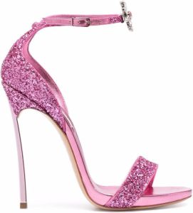 Casadei Julia My Flower 120mm sandals Pink