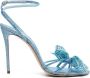 Casadei Julia Orchidea 100mm sandals Blue - Thumbnail 1