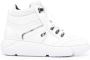 Casadei lace-up leather ankle boots White - Thumbnail 1