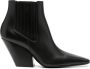 Casadei leather ankle boots Black - Thumbnail 1