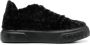 Casadei low-top fleece sneakers Black - Thumbnail 1