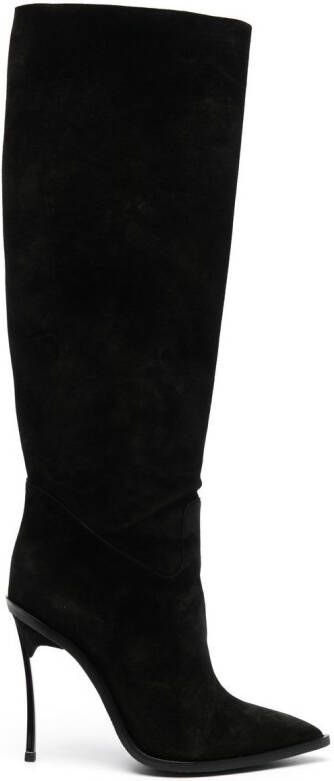 Casadei Maxi Blade knee-high boots Black