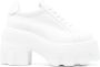 Casadei Maxxxi 100mm low-top sneakers White - Thumbnail 1