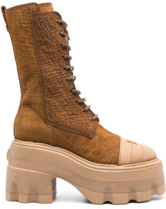 Casadei Maxxxi Anversa 70mm boots Brown
