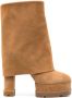 Casadei Nancy 160mm almond-toe boots Brown - Thumbnail 1