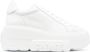 Casadei Nexus leather 75mm platform sneakers White - Thumbnail 1