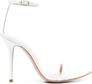 Casadei open-toe stiletto sandals White