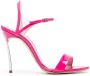 Casadei open-toe strap-detail sandals Pink - Thumbnail 1