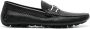 Casadei plaque-detail slip-on loafers Black - Thumbnail 1