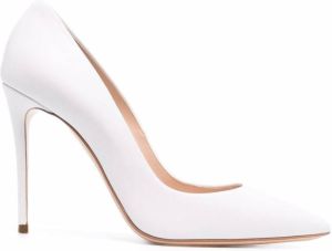 Casadei pointed leather pumps White