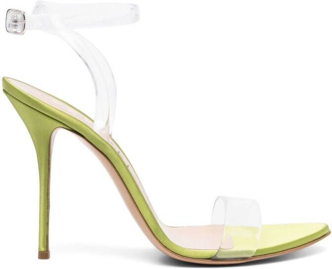 Casadei pointed toe sandals Green