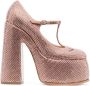 Casadei rhinestone-embellished 160mm heel pumps Pink - Thumbnail 1