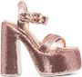 Casadei Rock Mermaid 120mm platform sandals Pink - Thumbnail 1