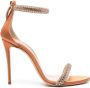 Casadei Scarlet Stratosphere 100mm leather sandals Gold - Thumbnail 1