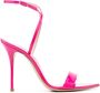 Casadei Scarlet Tiffany 100mm leather sandals Pink - Thumbnail 1