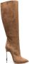 Casadei suede stiletto boots Brown - Thumbnail 1