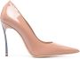 Casadei Superblade 100mm pointed-toe pumps Neutrals - Thumbnail 1