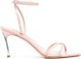 Casadei Superblade Jolly 100mm leather sandals Pink - Thumbnail 1