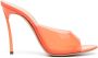 Casadei transparent peep-toe sandals Orange - Thumbnail 1