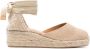 Castañer 50mm wedge espadrilles Neutrals - Thumbnail 1